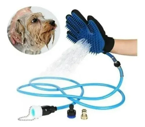 Guante Masajeador Baño Mascotas